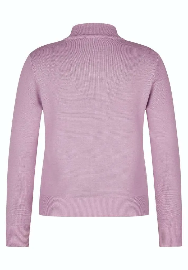 122624- Violet Quarter Zip Sweatshirt