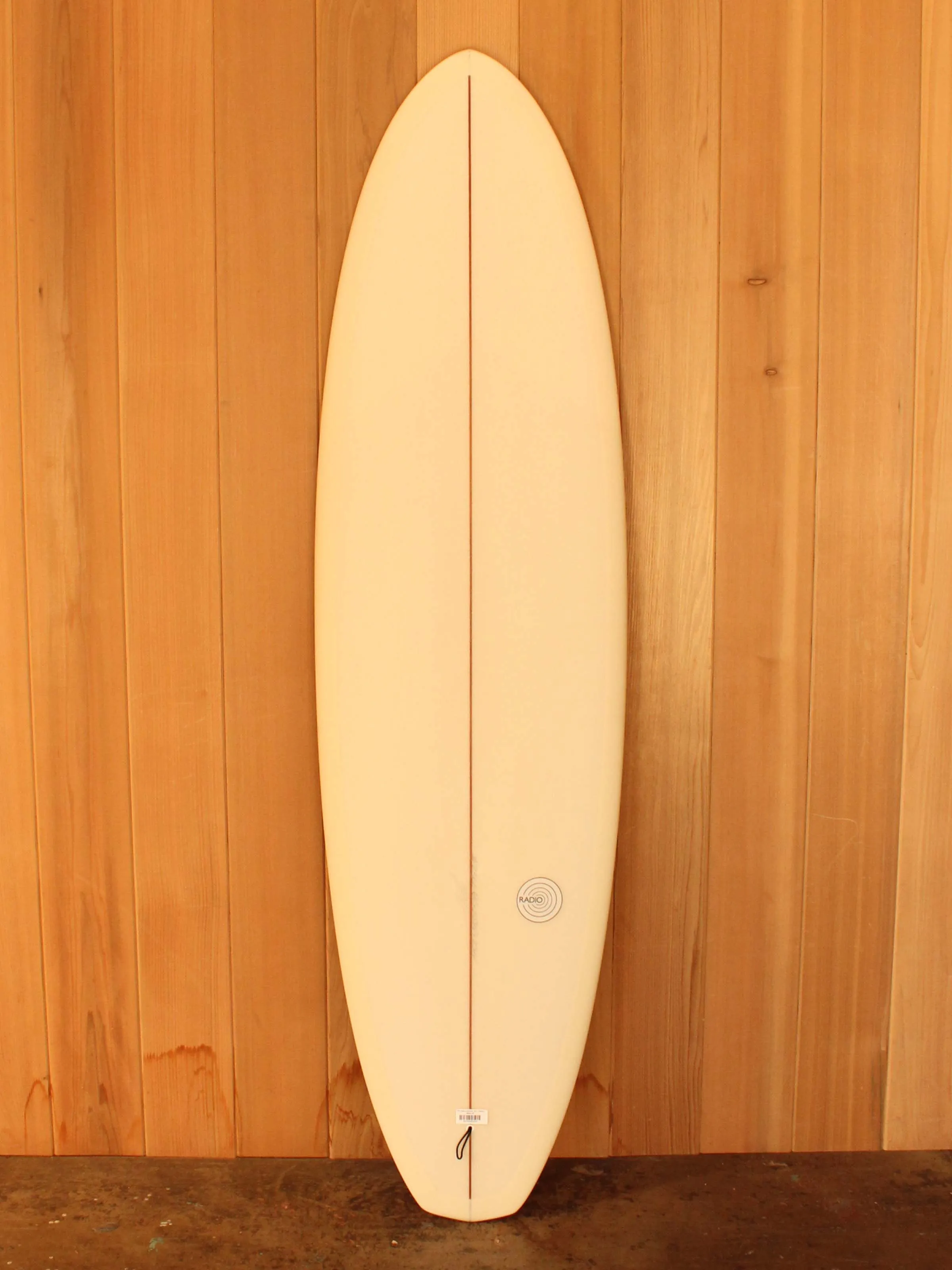 6'6 Radio Diamond Tail - Cream