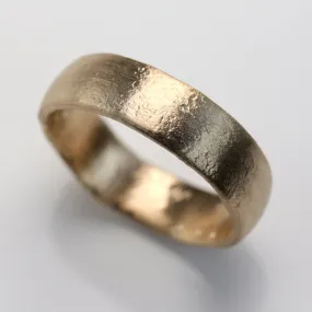 6mm Chunky Ancient Textured Band