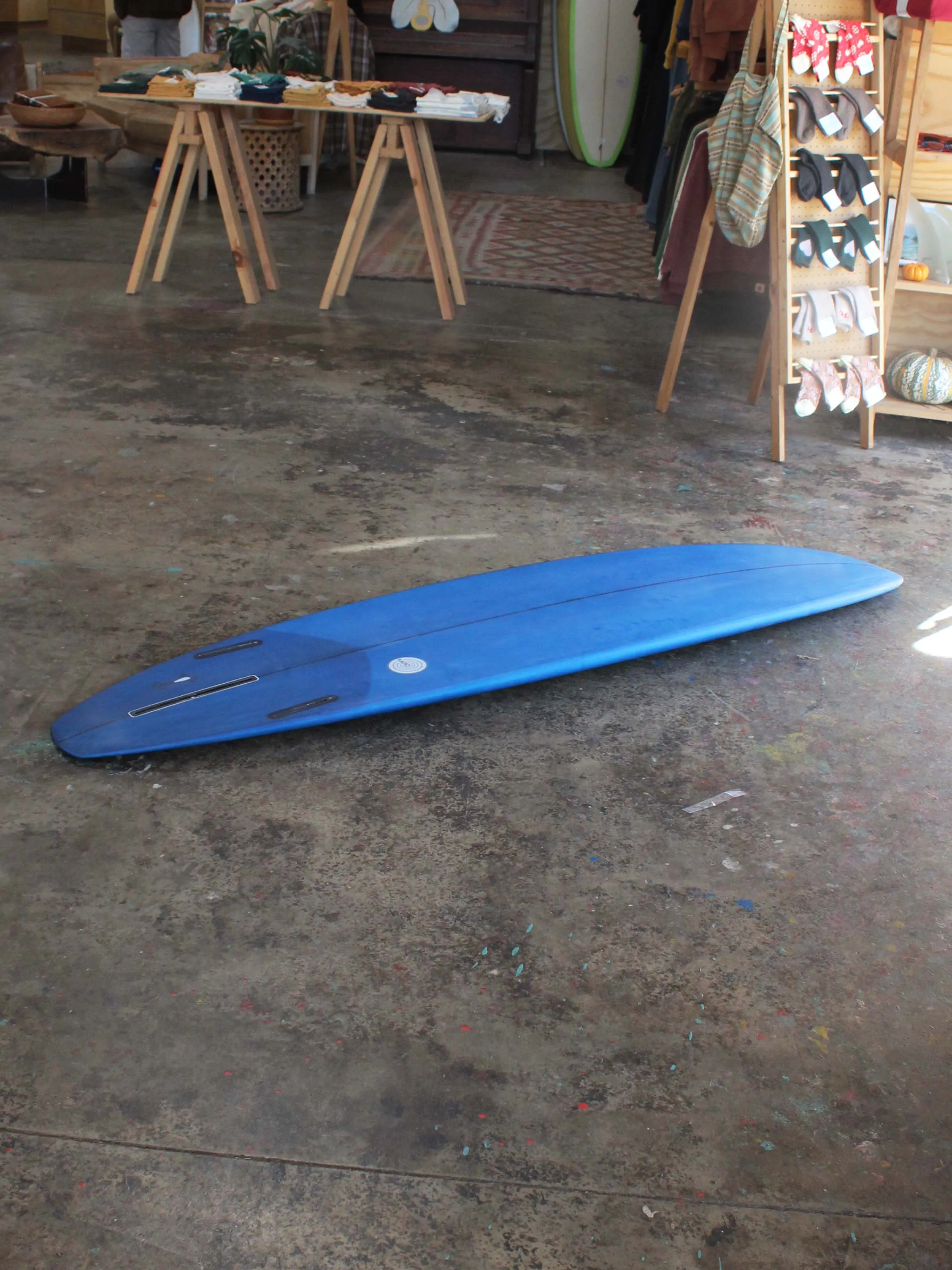 7'2 Radio Diamond Tail Egg 2+1 - Denim