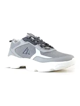 Alberto Torresi Grey Laceup Sports Shoes