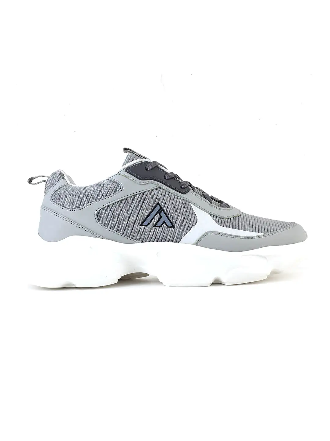 Alberto Torresi Grey Laceup Sports Shoes