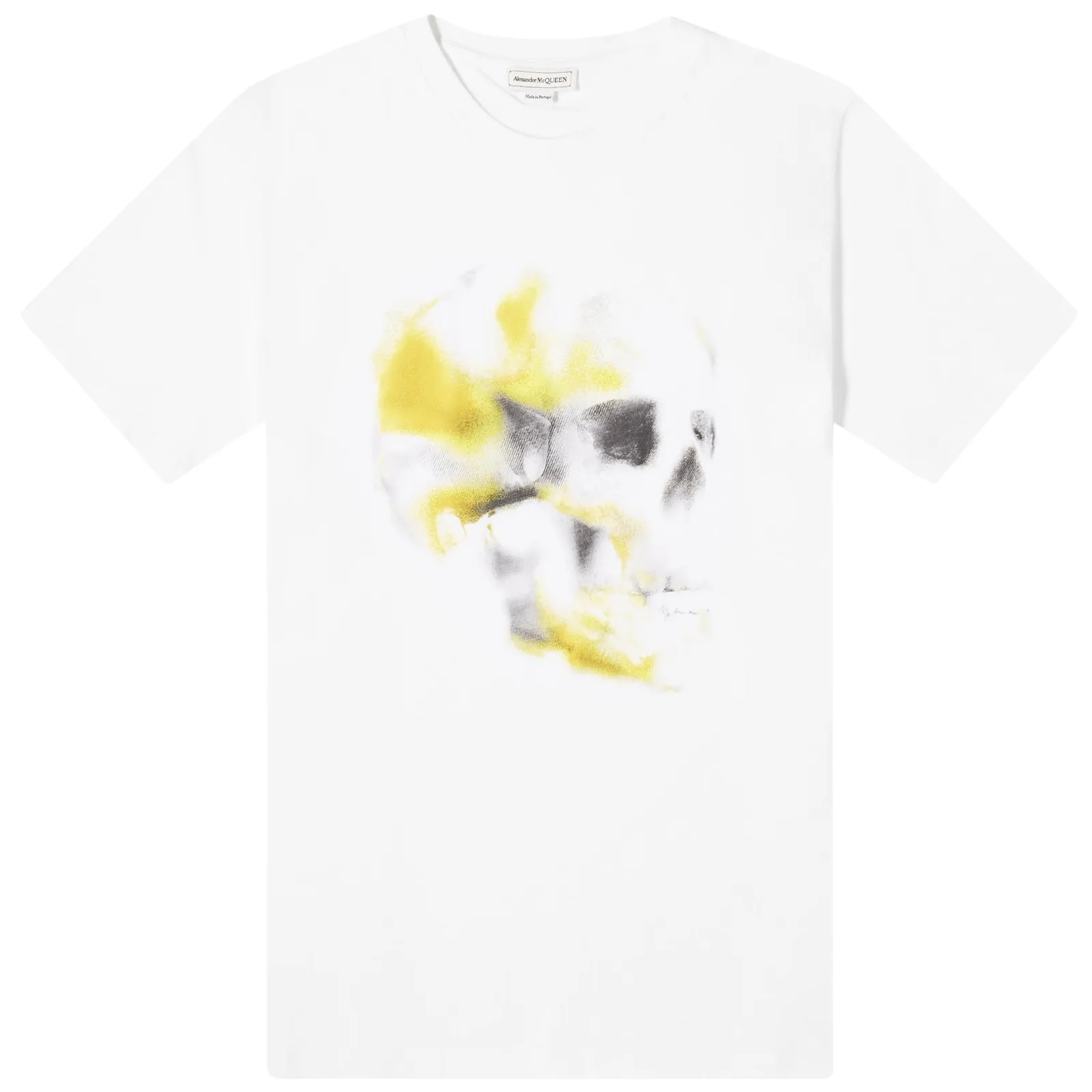 alexander mcqueen  |Crew Neck Unisex Street Style Cotton Short Sleeves Logo