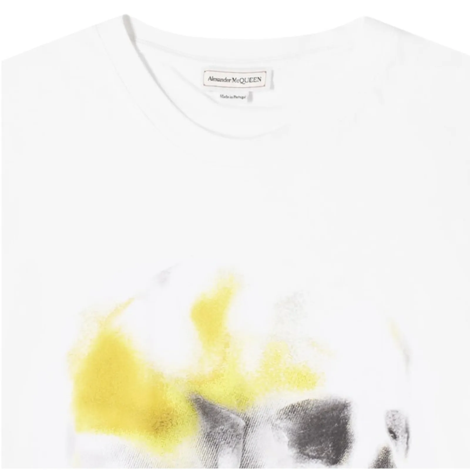 alexander mcqueen  |Crew Neck Unisex Street Style Cotton Short Sleeves Logo