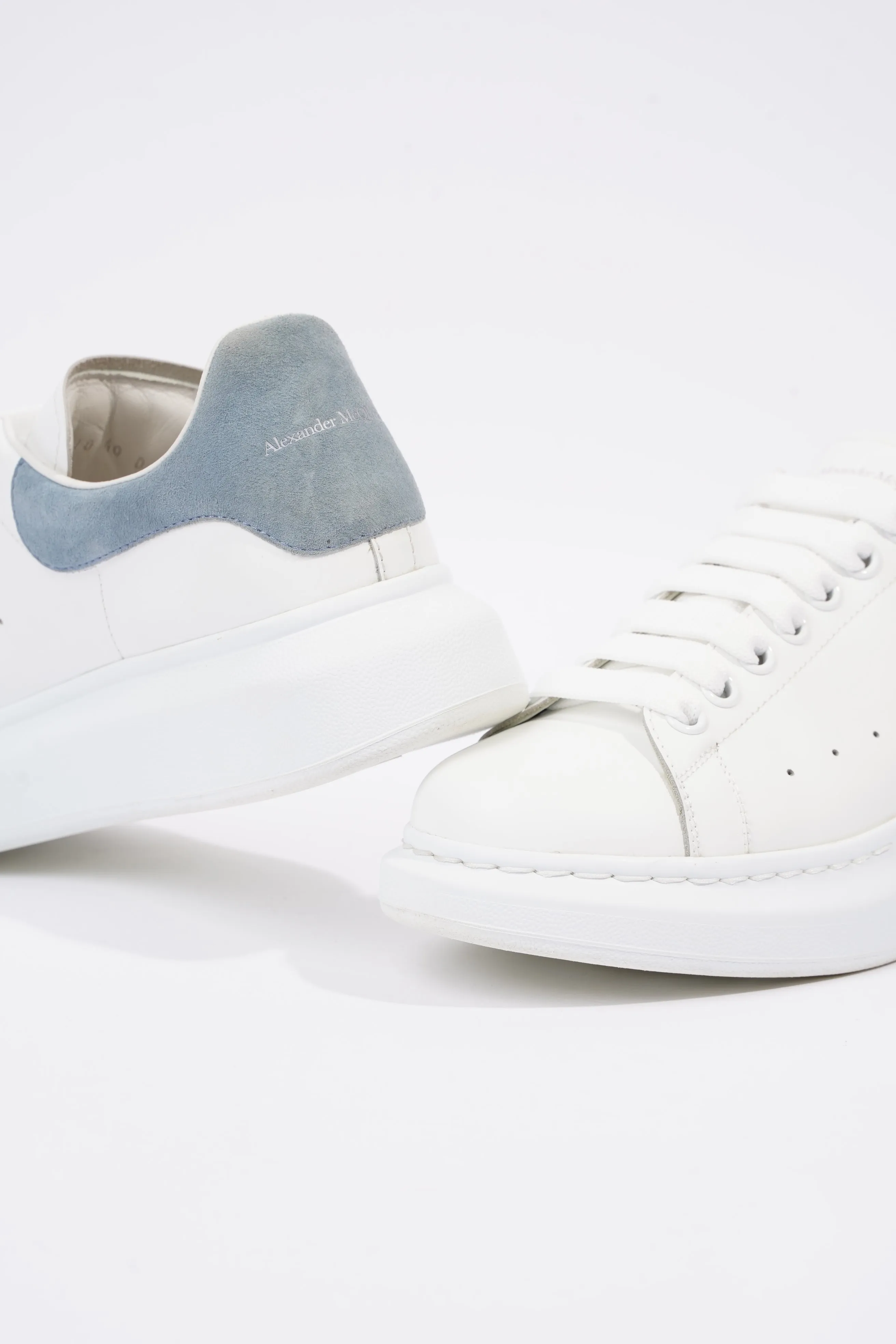 Alexander McQueen Womens Oversized Sneaker Baby Blue Tab EU 40 / UK 7