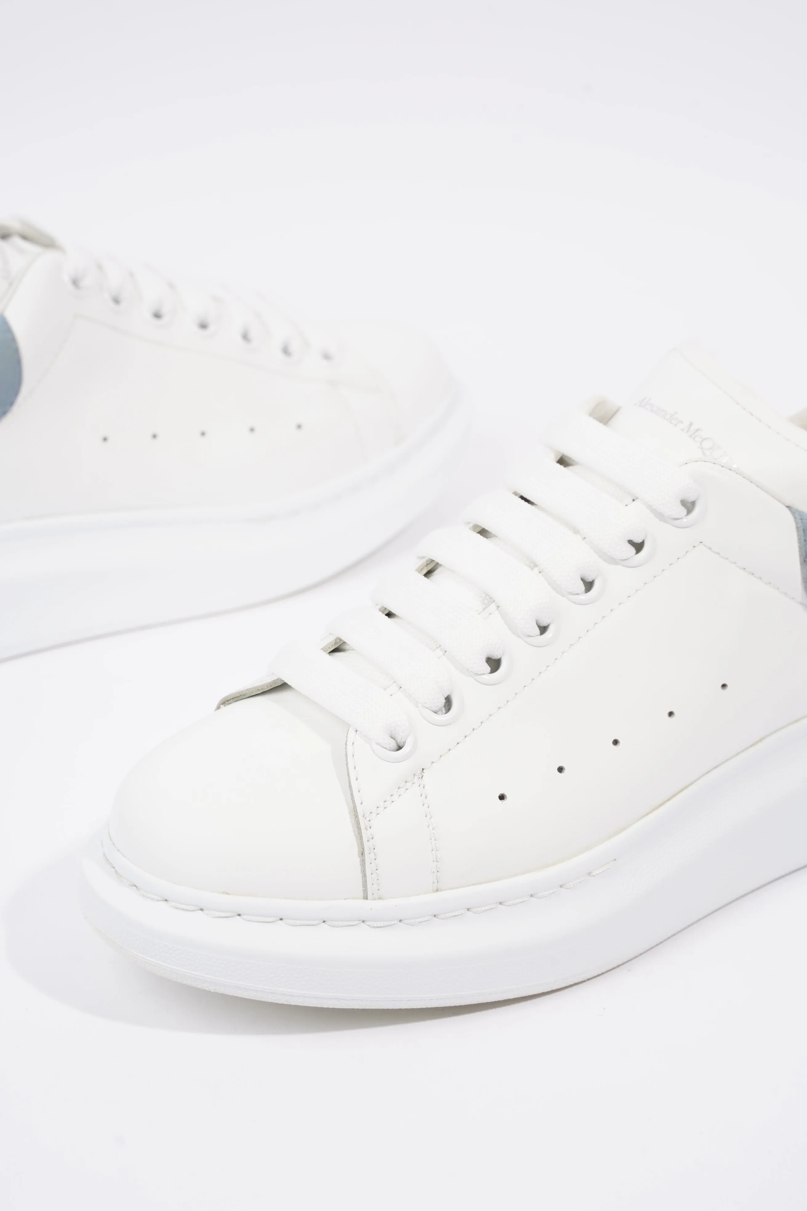 Alexander McQueen Womens Oversized Sneaker Baby Blue Tab EU 40 / UK 7