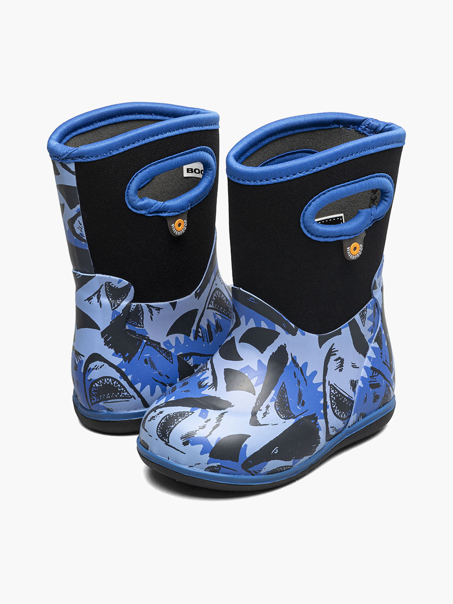 Baby Classic Sharks Waterproof Baby Boots