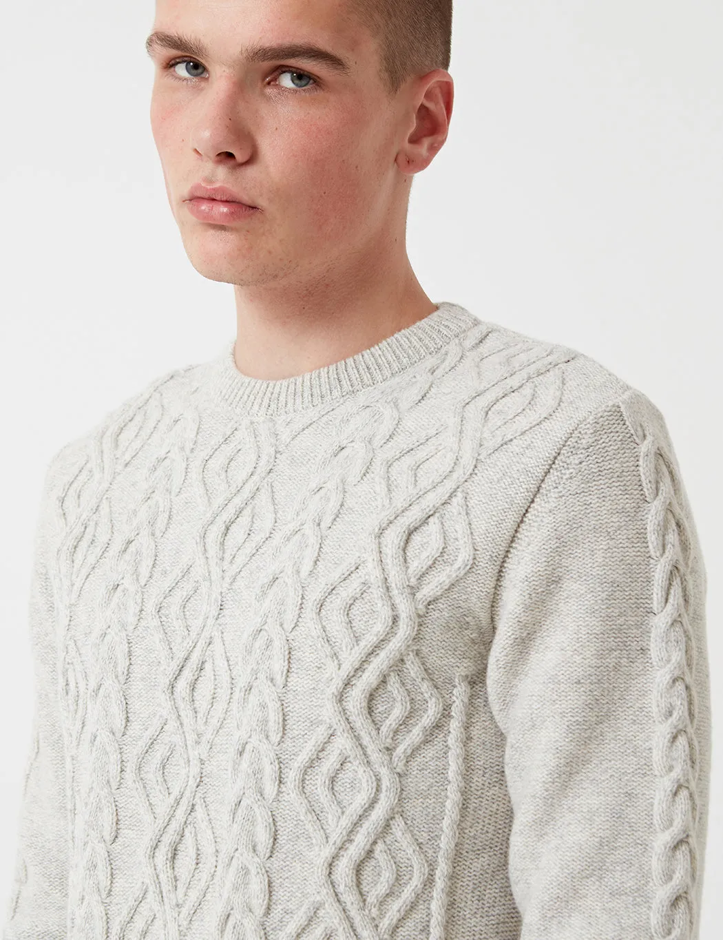 Barbour Barnard Knit Jumper - Mist