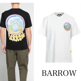 Barrow  |Crew Neck Cotton Short Sleeves Logo Crew Neck T-Shirts