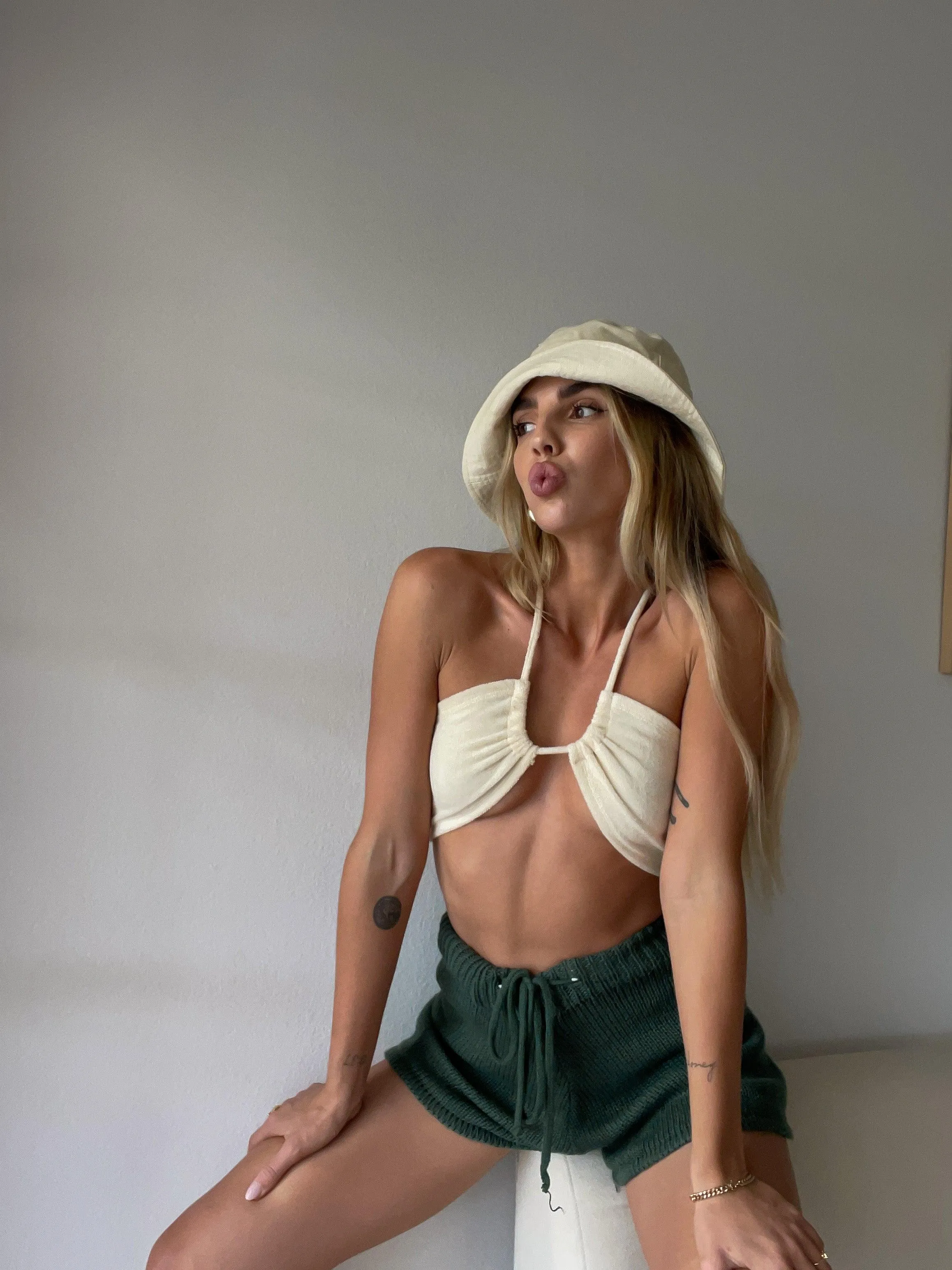 Beach Day Crop Top - FINAL SALE