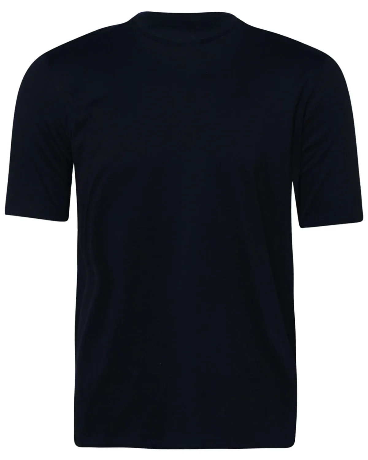 Black Giza Cotton Short Sleeve T-Shirt