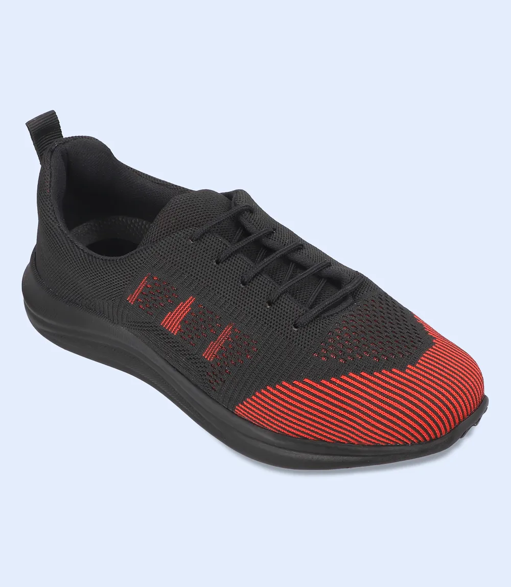 BM5821-BLACK/RED-Men Sports Shoes