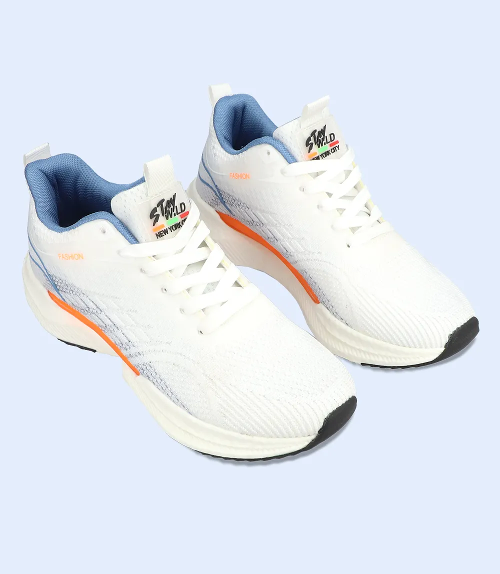 BM6210-WHITE-Men Sports Shoes