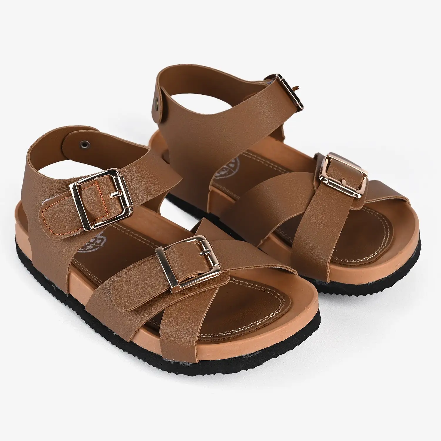 Boys Sandal EF-01-Mustard