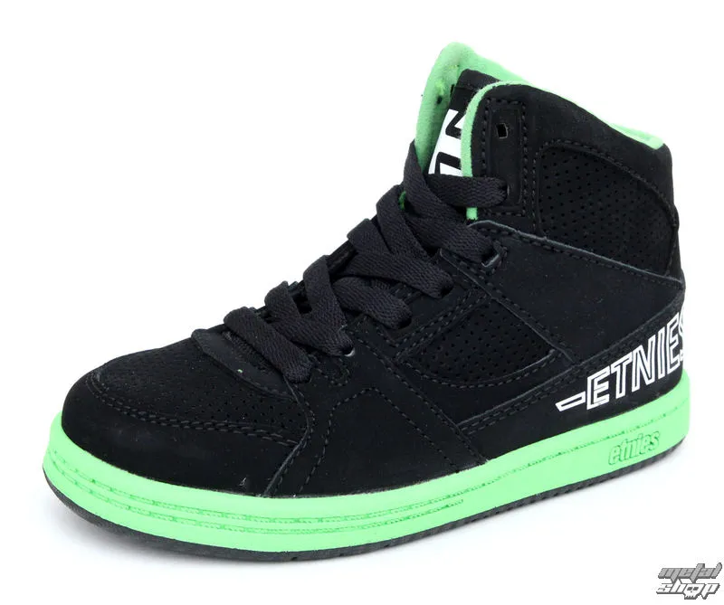 children's shoes ETNIES - Kids Ollie King - BLACK-GREEN  -  Metal-shop