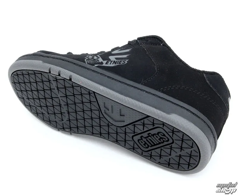 children's shoes ETNIES - Kids Wraith - BLACK-CHARCOAL  -  Metal-shop