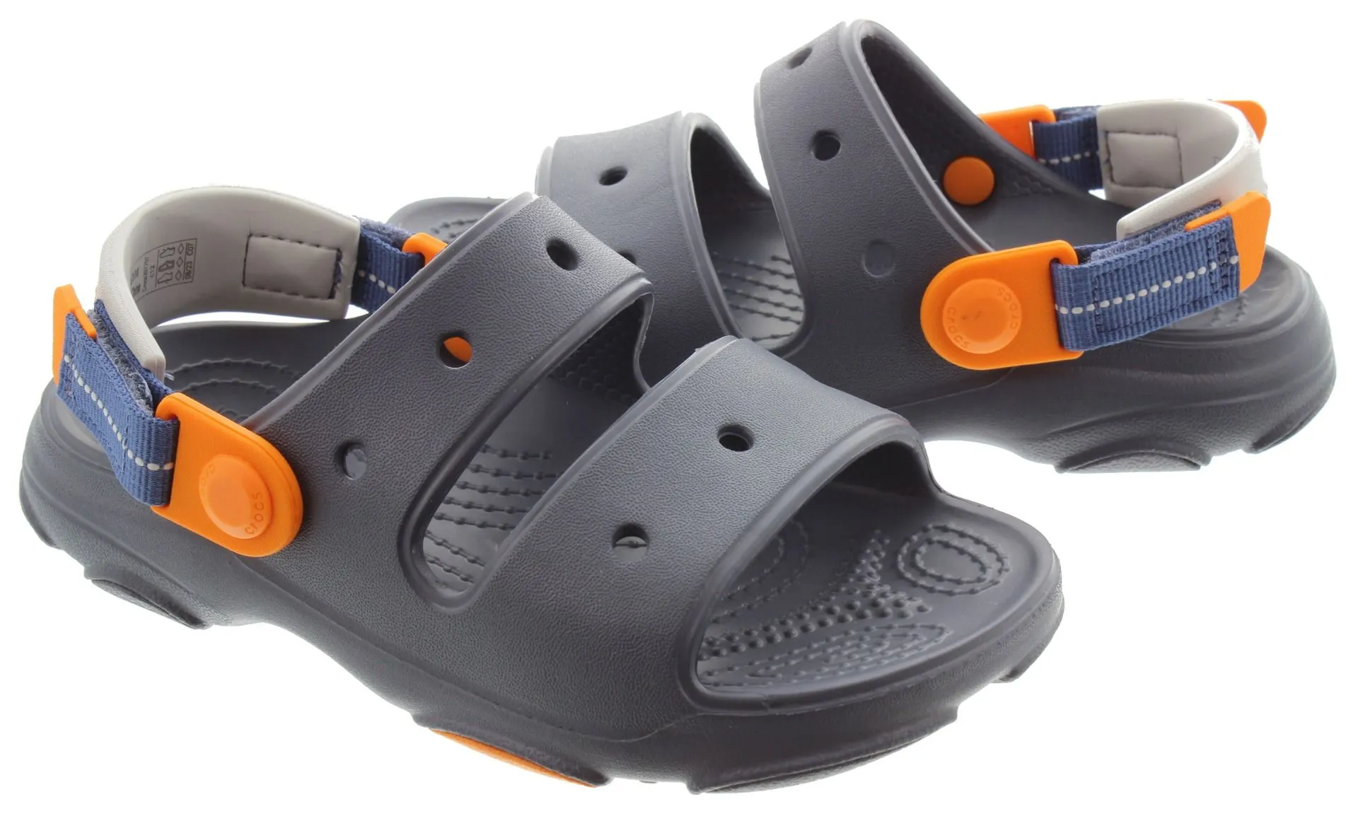 CROCS Kids All Terrain Sandals In Storm