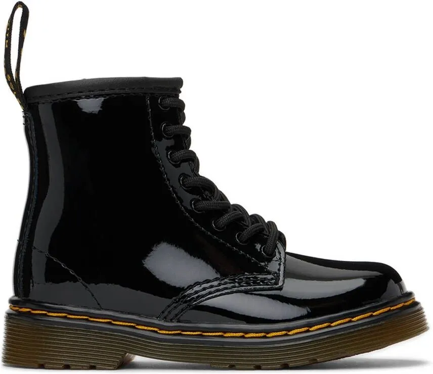 Dr. Martens Baby Black Patent 1460 Boots