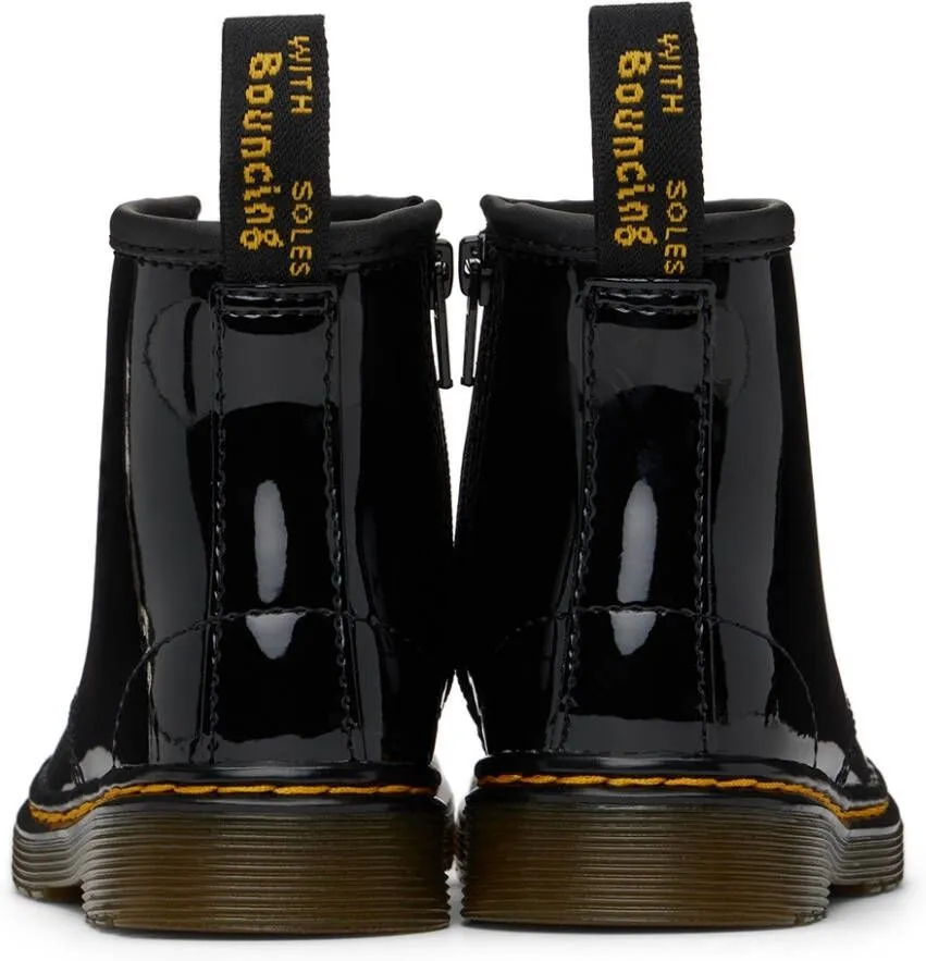 Dr. Martens Baby Black Patent 1460 Boots