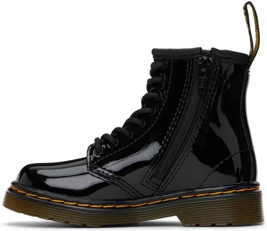 Dr. Martens Baby Black Patent 1460 Boots