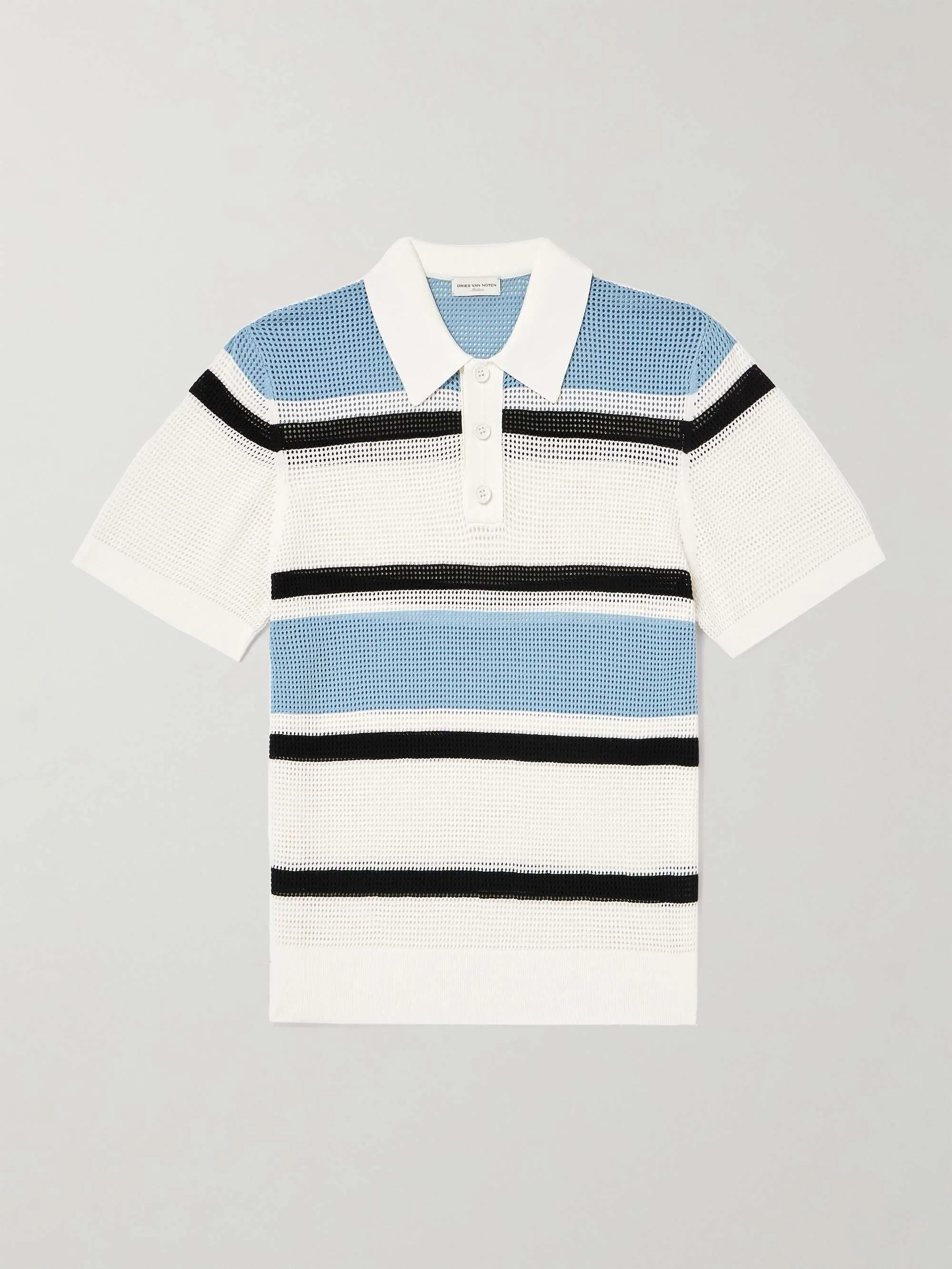 Dries Van Noten  |Blended Fabrics Plain Short Sleeves Designers Polos