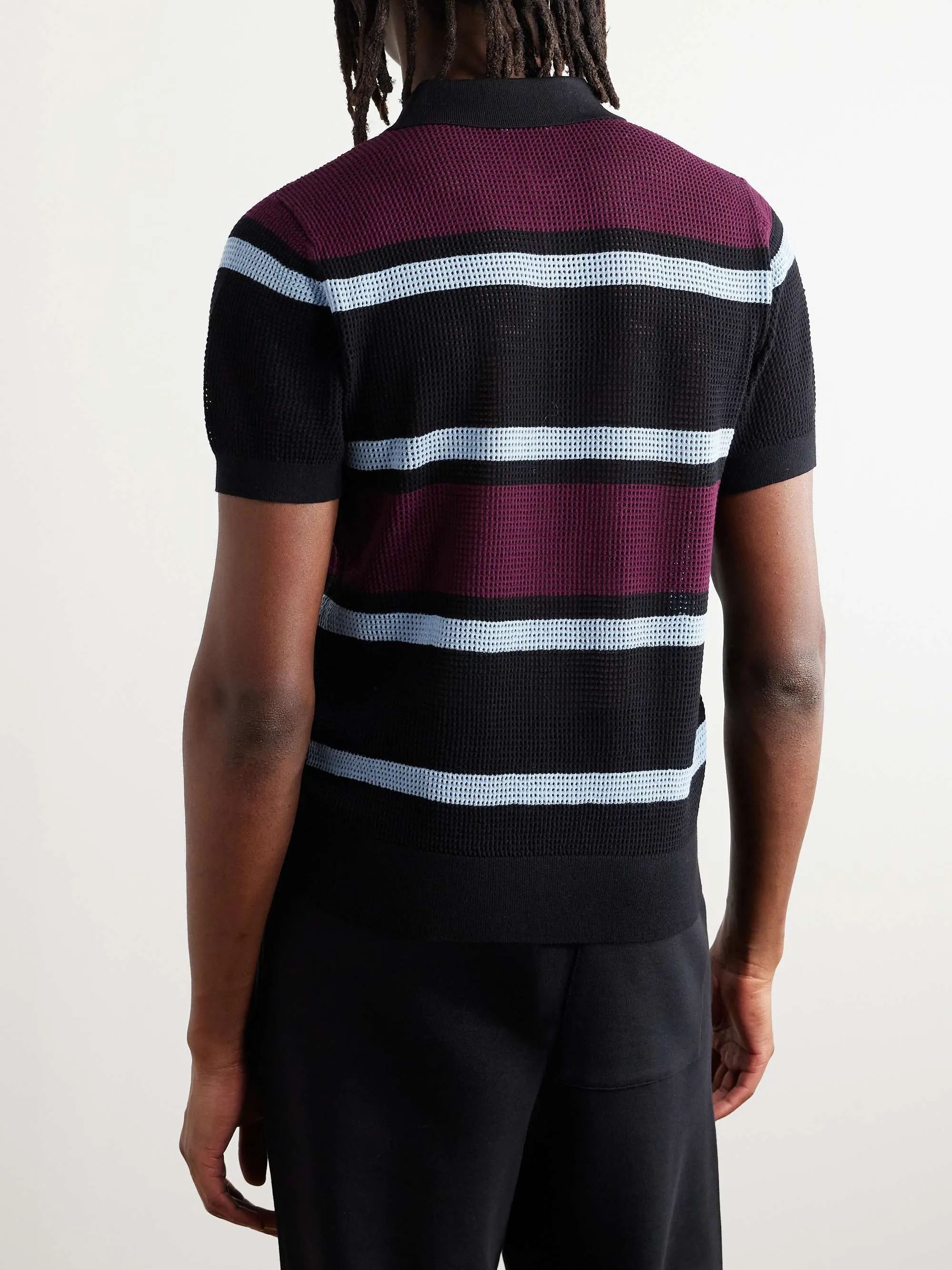 Dries Van Noten  |Blended Fabrics Plain Short Sleeves Designers Polos