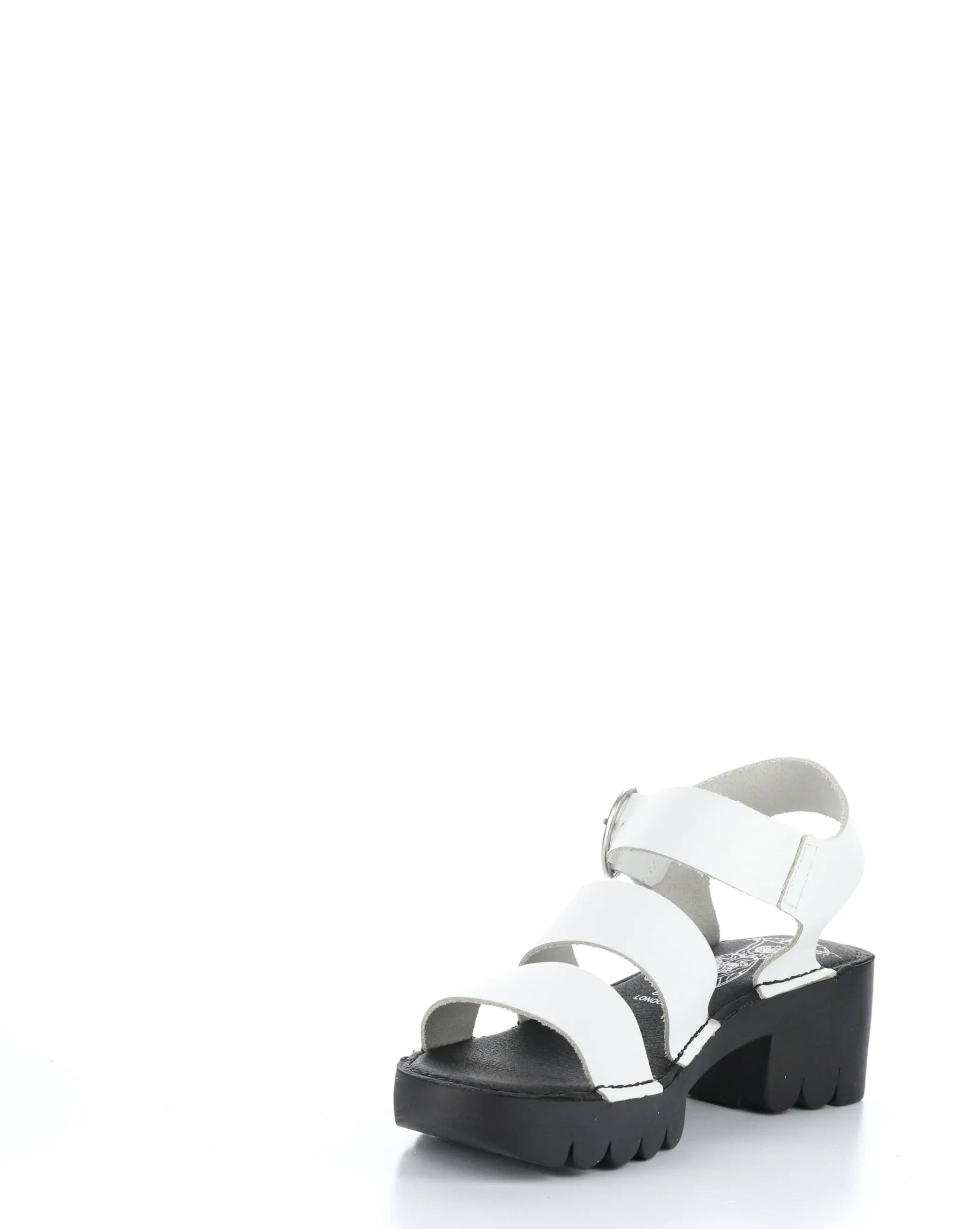 EGLY520FLY Off White Round Toe Sandals