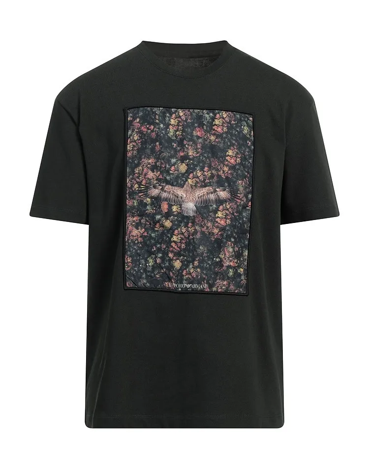 EMPORIO ARMANI  |Short Sleeves Logo T-Shirts