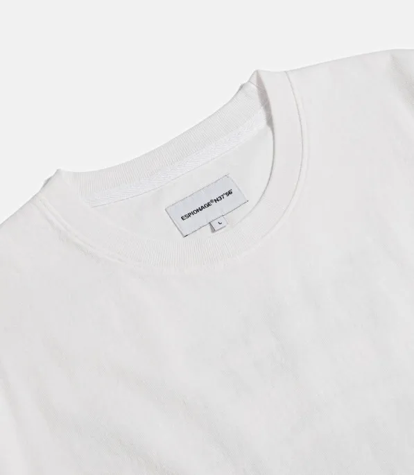 ESPIONAGE  |Street Style Plain Short Sleeves Logo T-Shirts