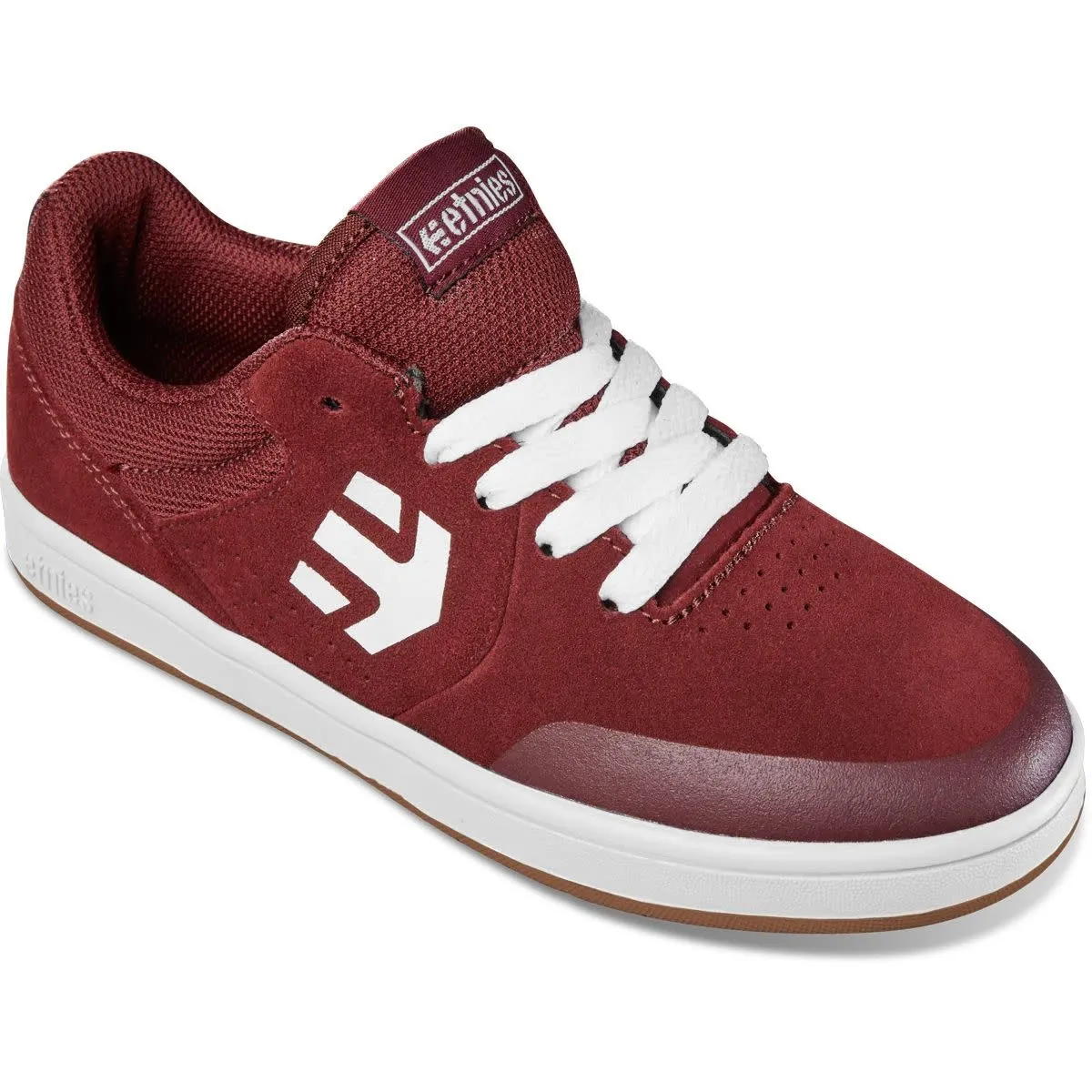 Etnies Kids Marana Skate Shoes - Maroon