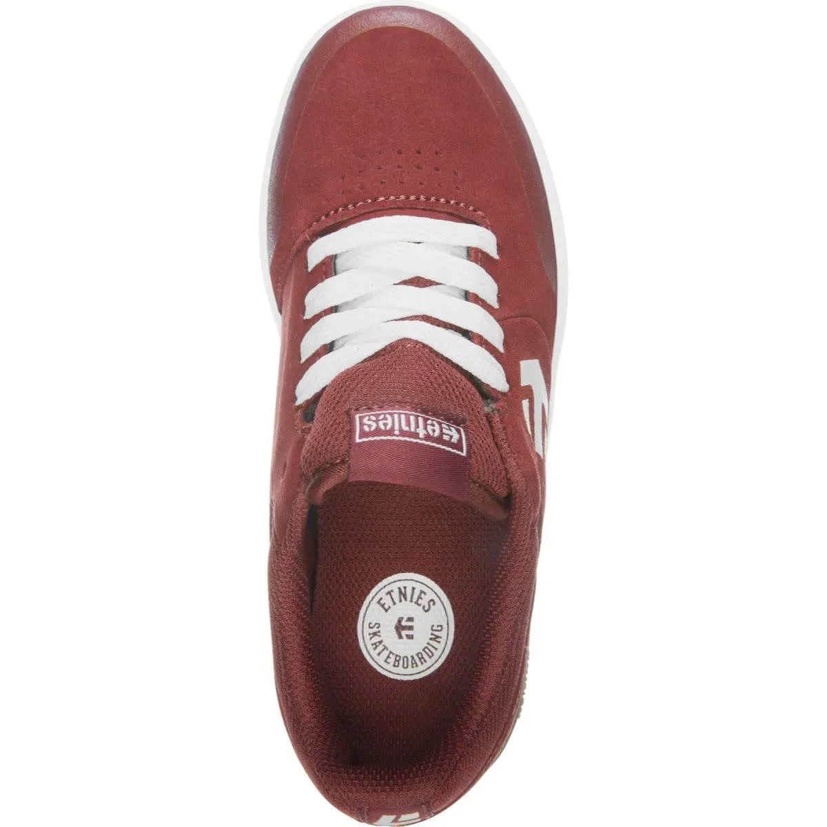 Etnies Kids Marana Skate Shoes - Maroon