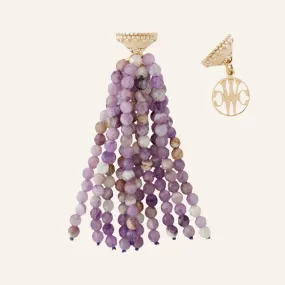 Faceted Amethyst Tassel