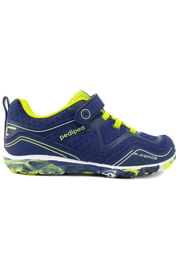 Flex Force Indigo Lime Athletic Shoes