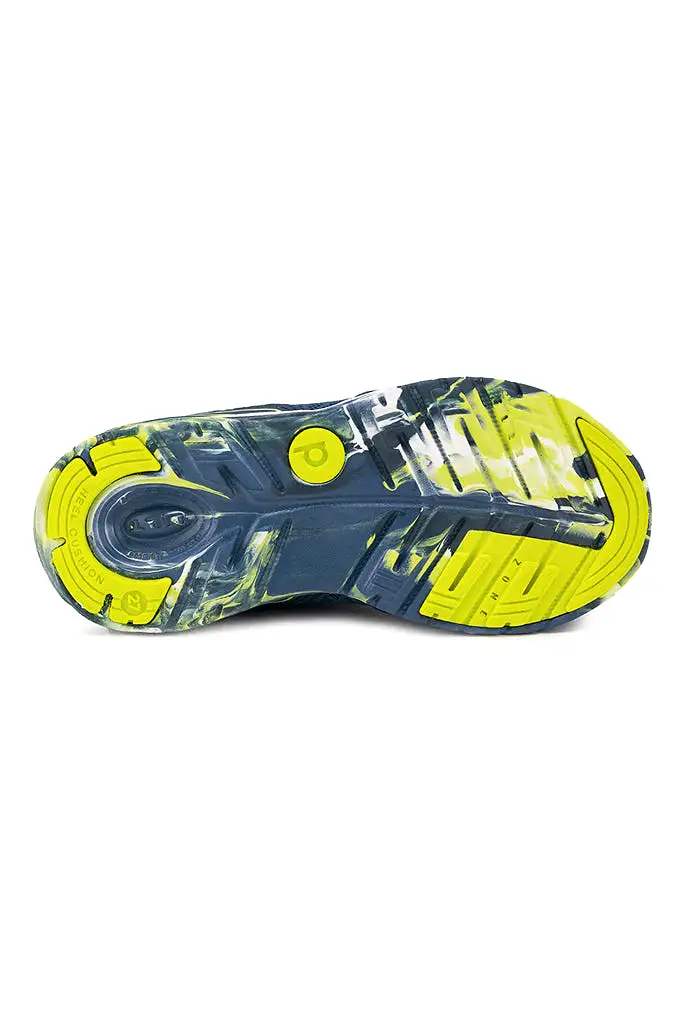 Flex Force Indigo Lime Athletic Shoes