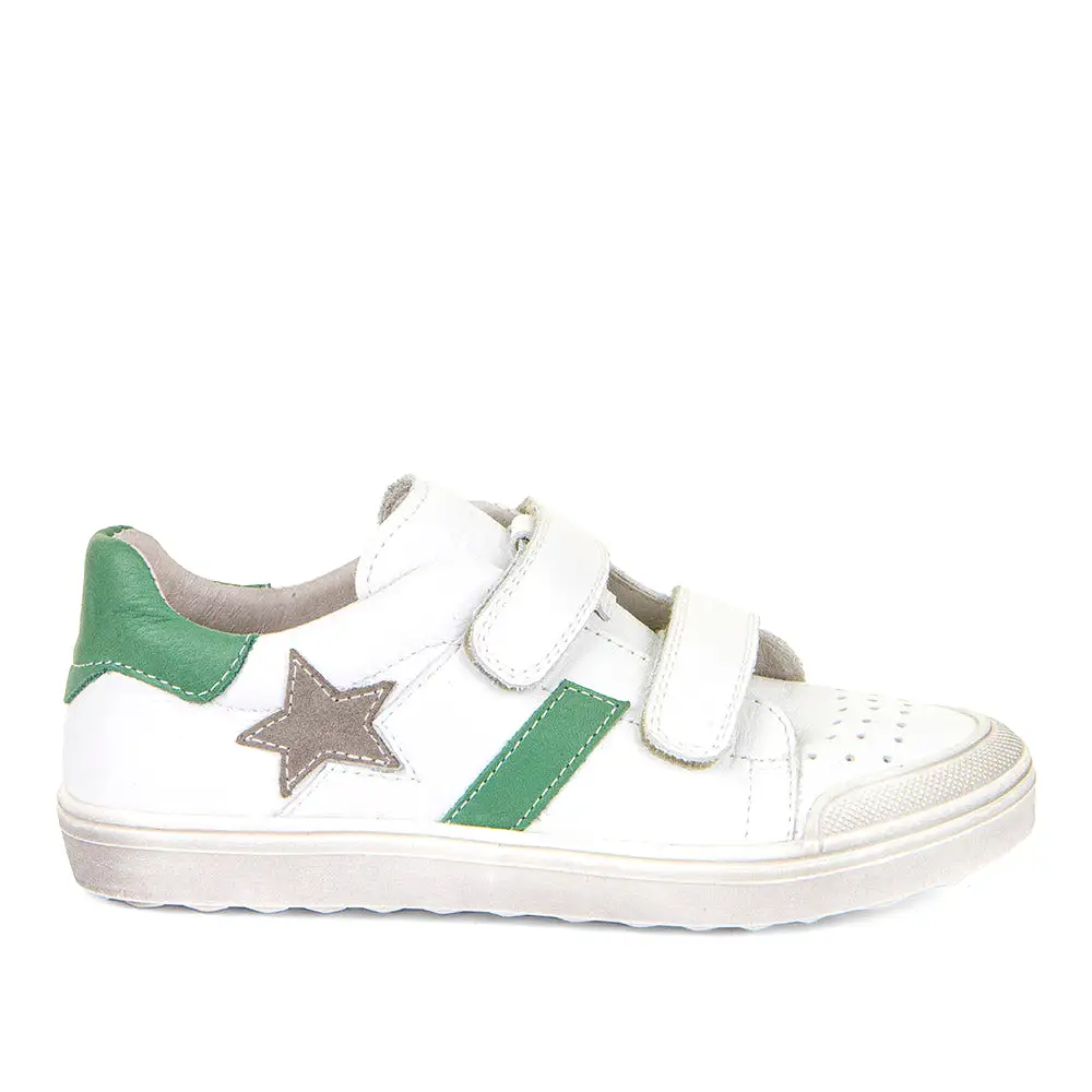 (G3130251-6) Children's Shoes - STAR white/green