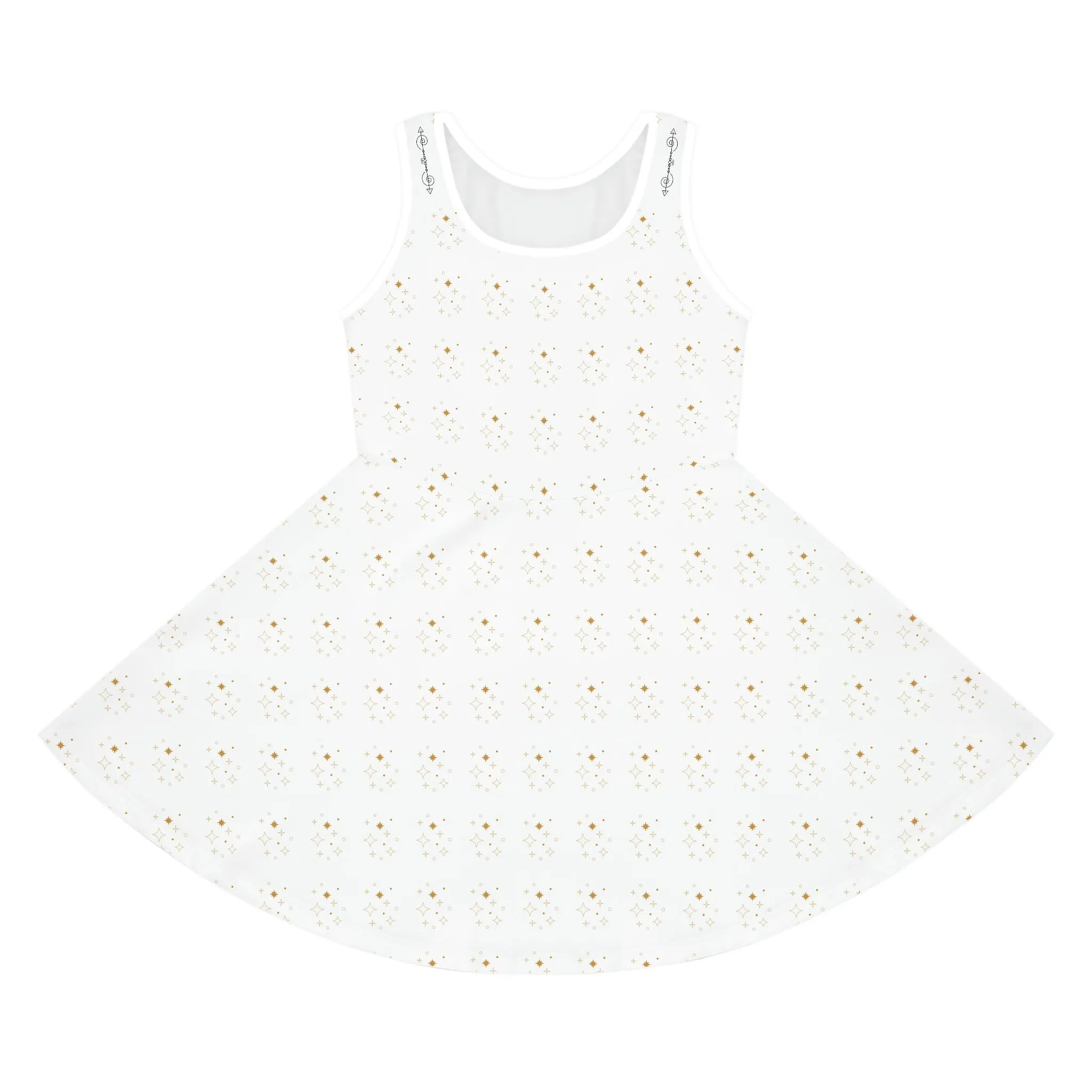 Girls' Sleeveless Sundress (AOP)