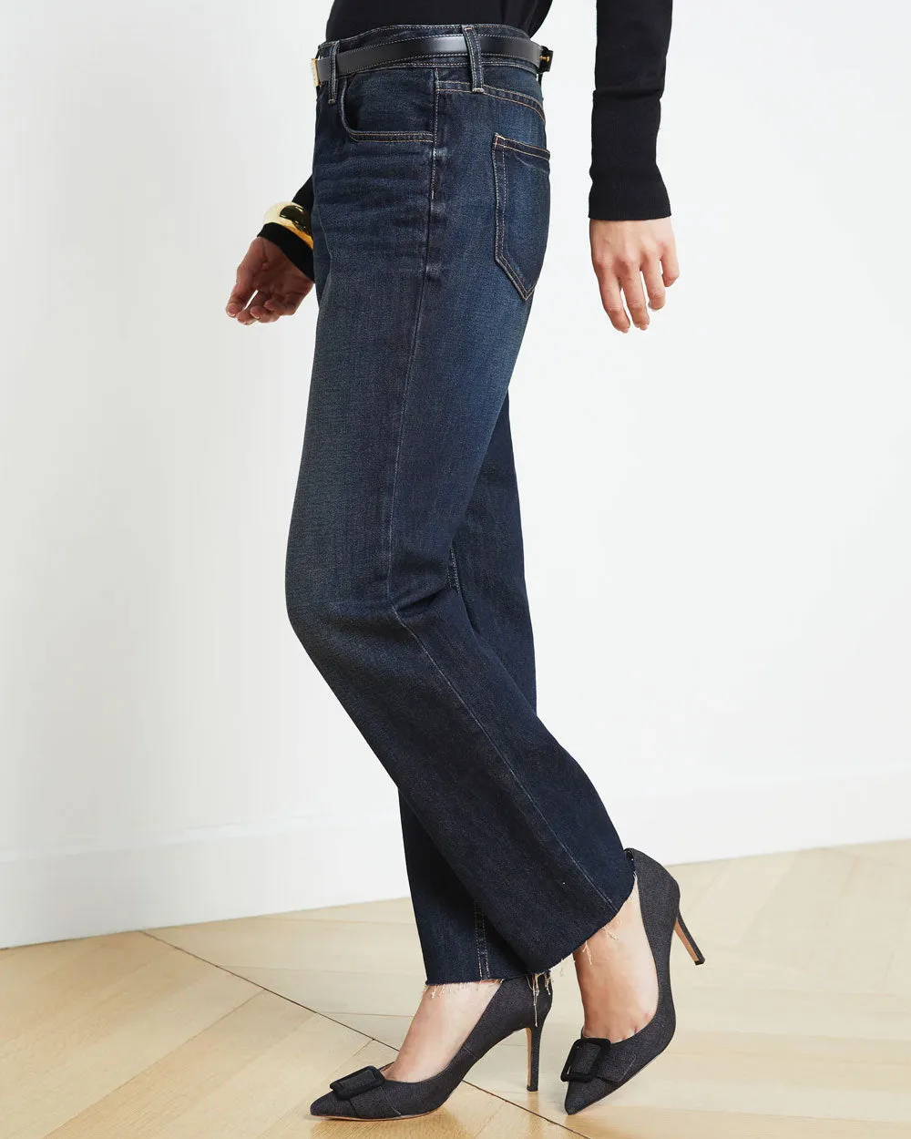 Grainger Milana Mid Rise Straight Jean