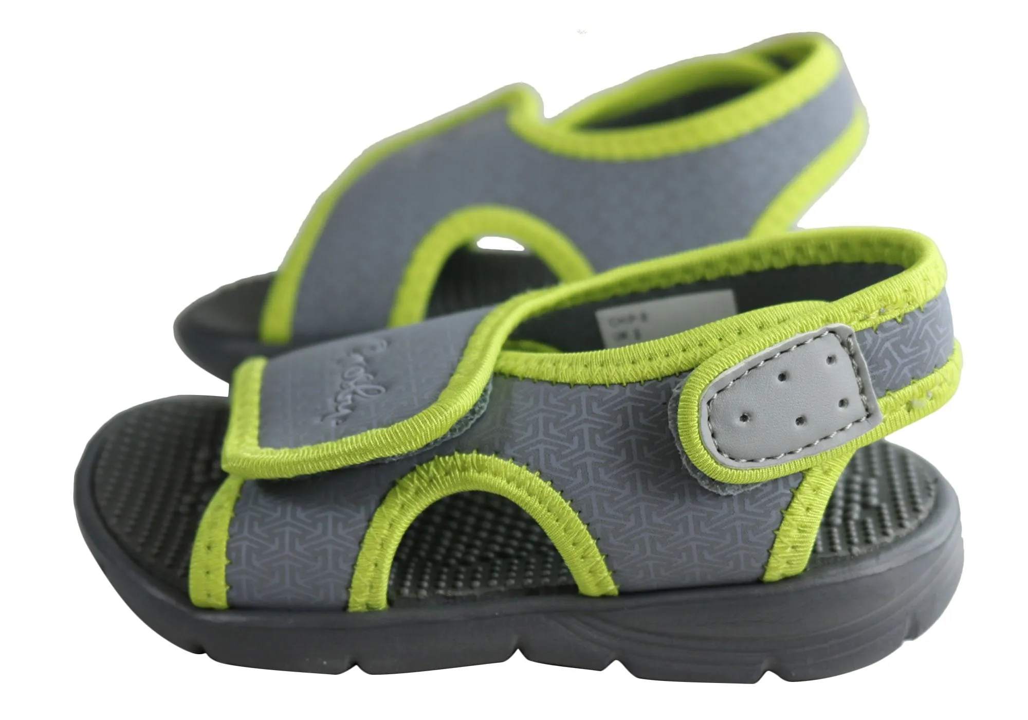 Grosby Chip Infant Toddler Junior Kids Comfortable Adjustable Sandals