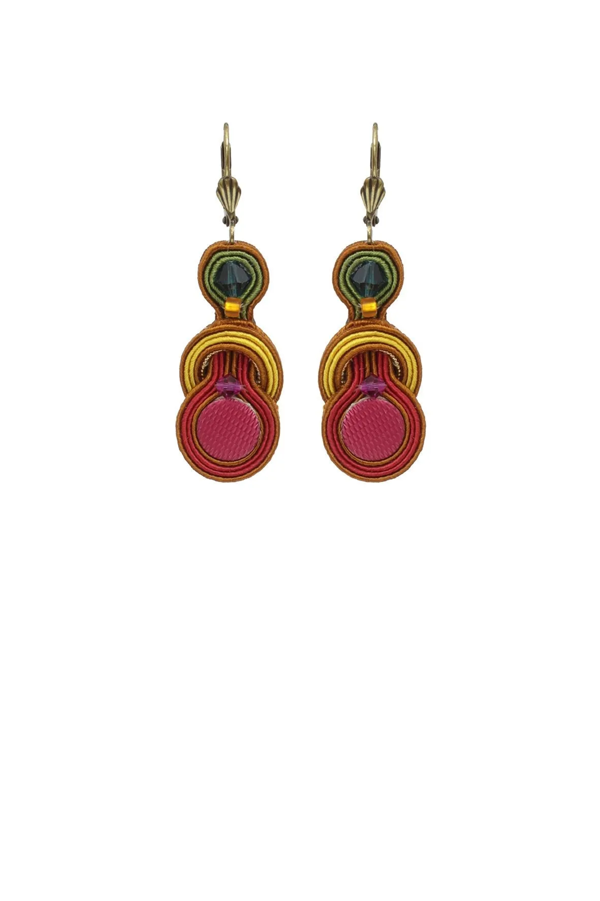 Hola Trendy Multicolor Earrings