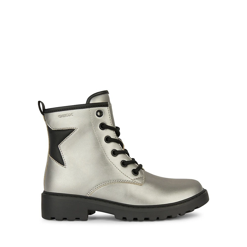 Hudson's Bay Girl's Casey Combat Boots