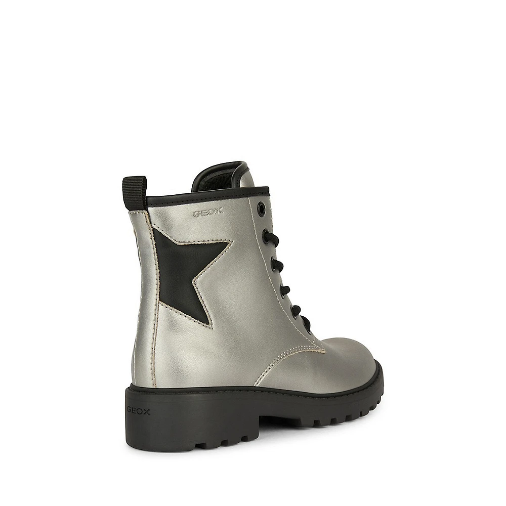 Hudson's Bay Girl's Casey Combat Boots