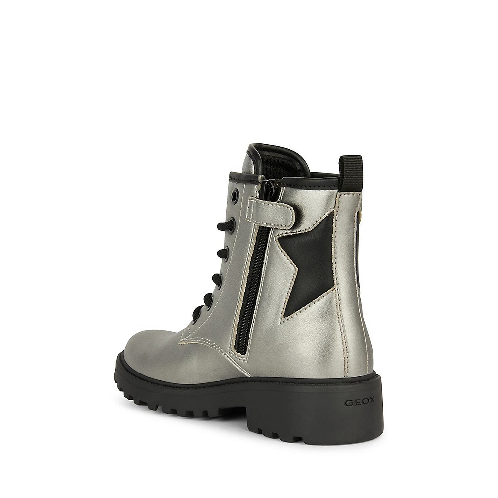 Hudson's Bay Girl's Casey Combat Boots