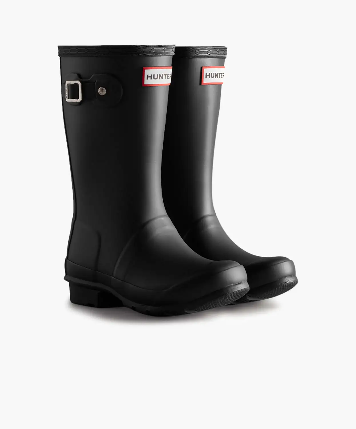 Hunter Original Juniors Black Wellington Boots