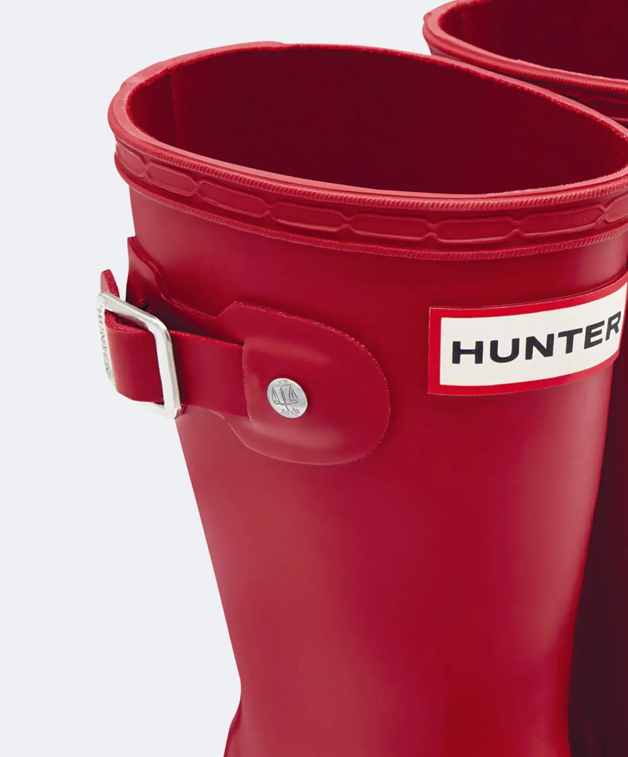 Hunter Original Juniors Military Red Wellington Boots