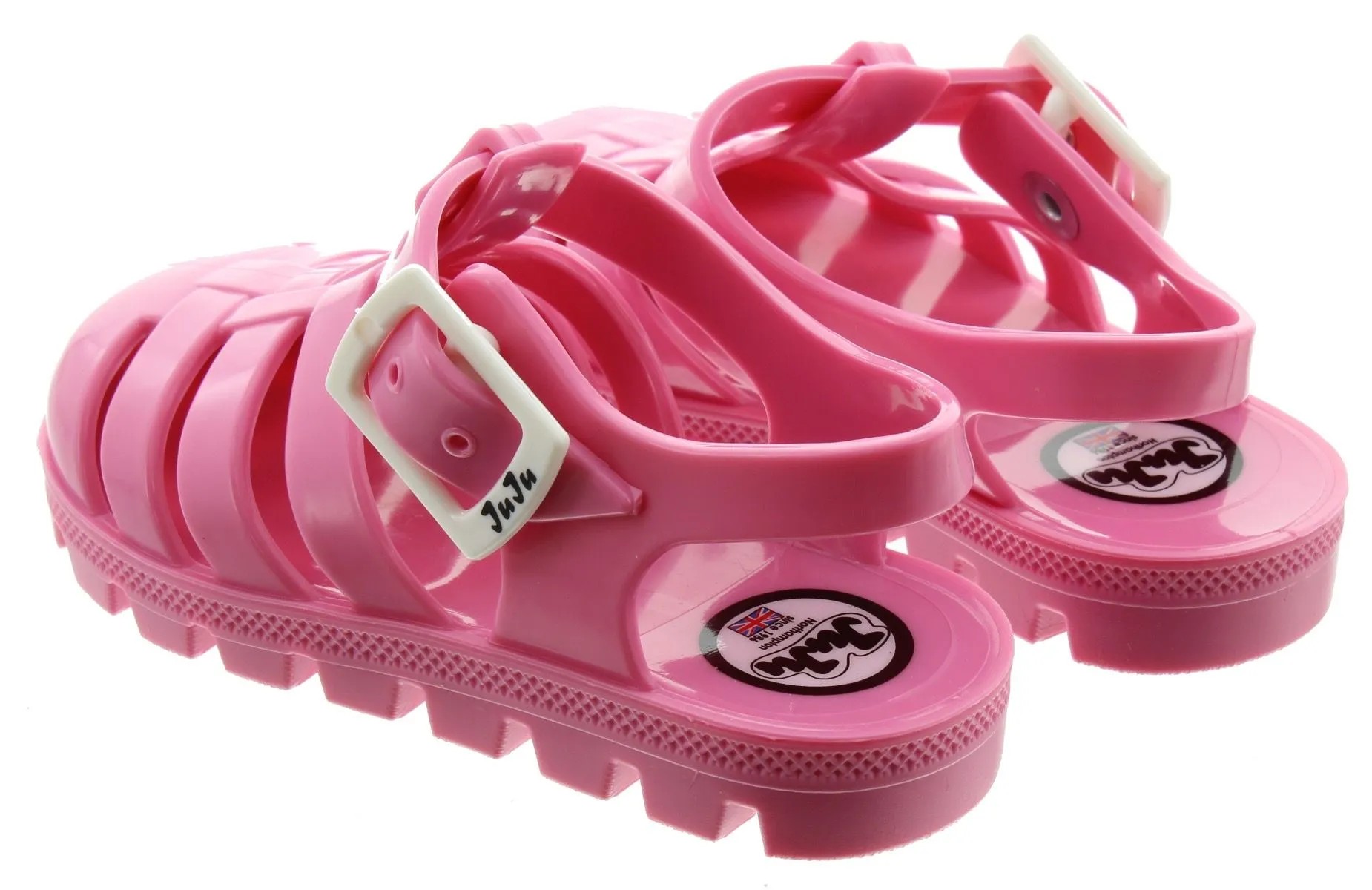 JUJU Nino Kids Juju Jelly Sandals In Pink