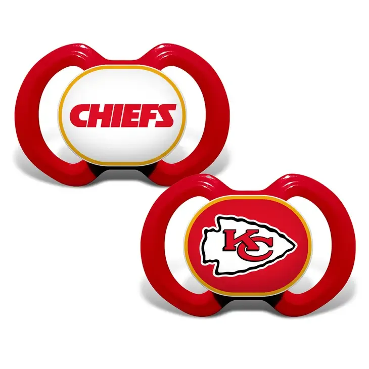 Kansas City Chiefs  Pacifier 2-Pack