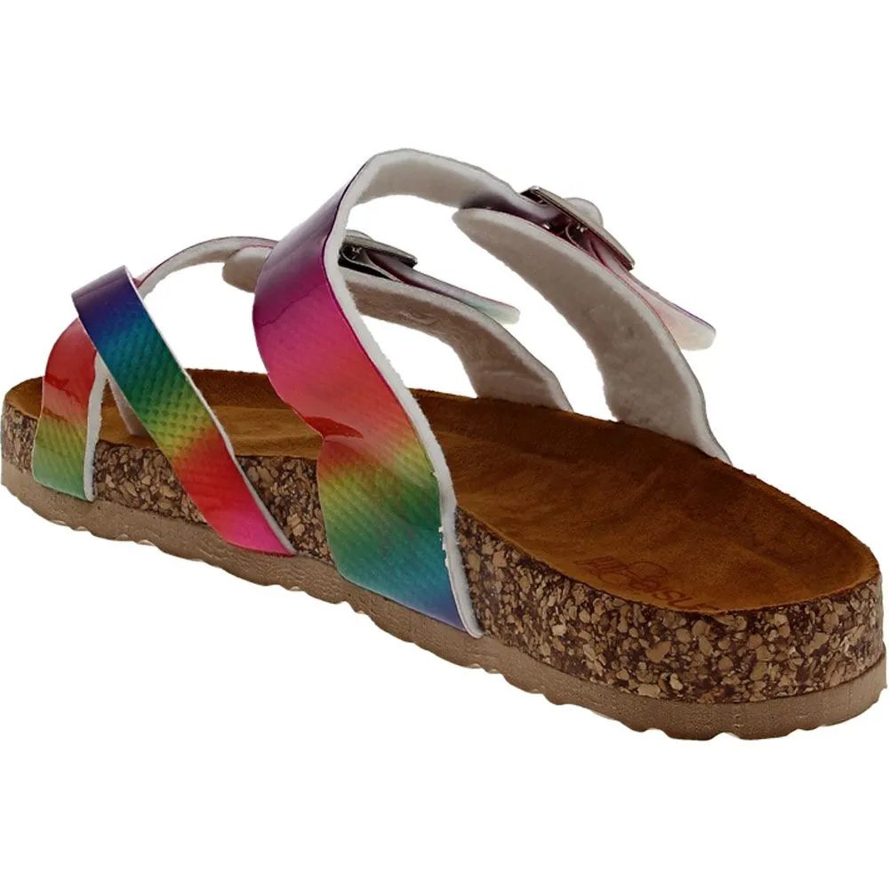 Kensie Girl 2 Buckle Thong Footbed Girls Sandals