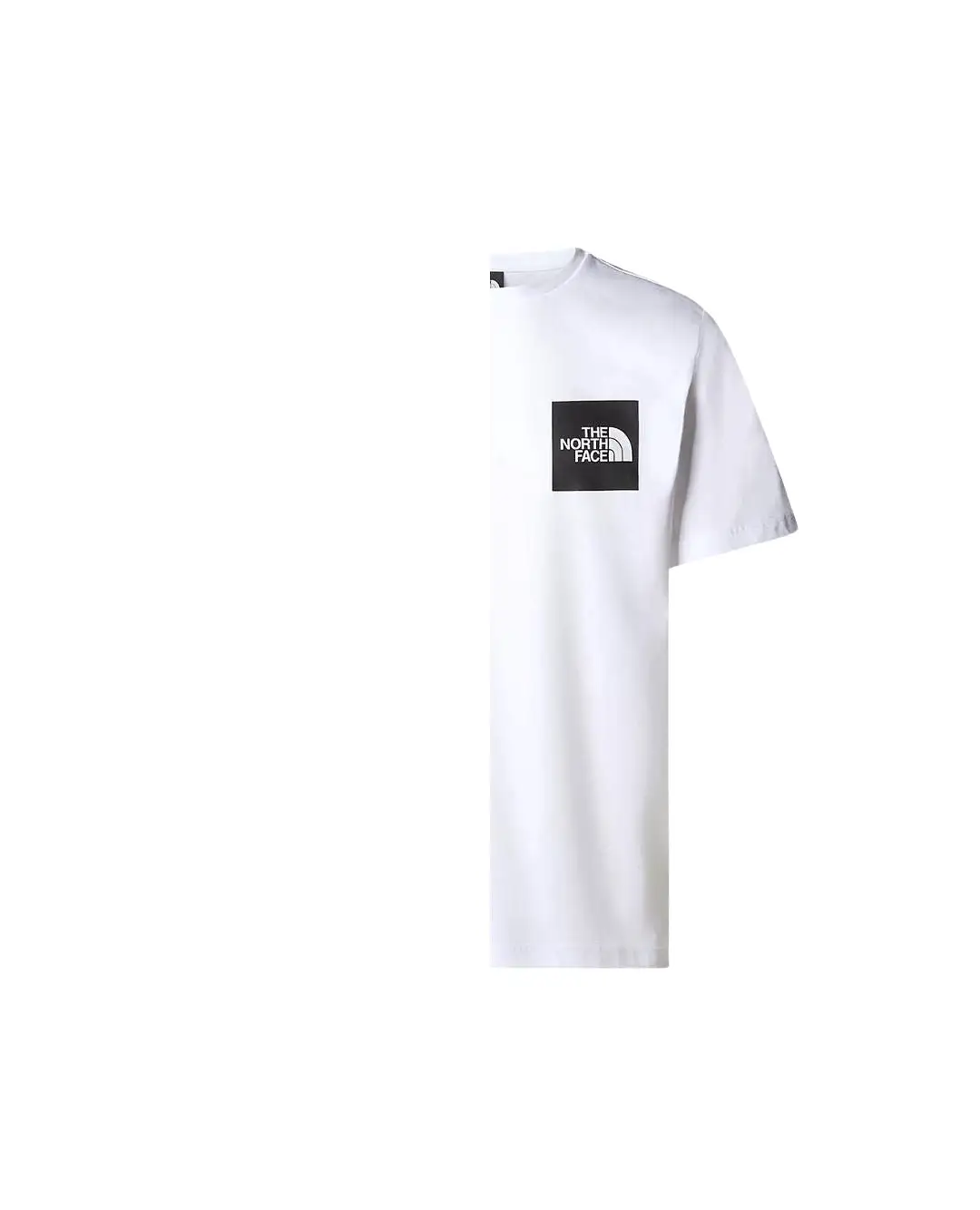 M S/S FINE TEE TNF WHITE