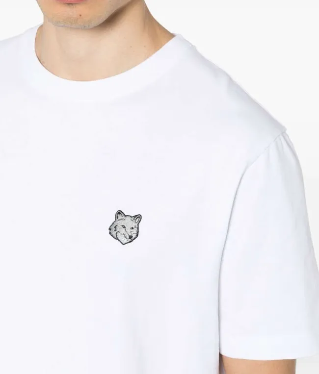 MAISON KITSUNE  |Unisex Street Style U-Neck Cotton Short Sleeves Logo