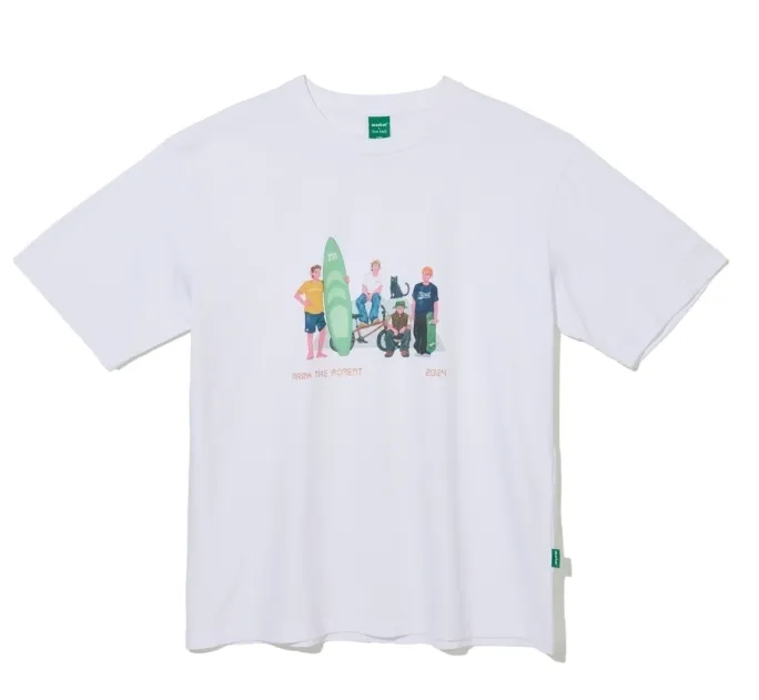 MARKM  |Unisex Street Style Short Sleeves Logo T-Shirts